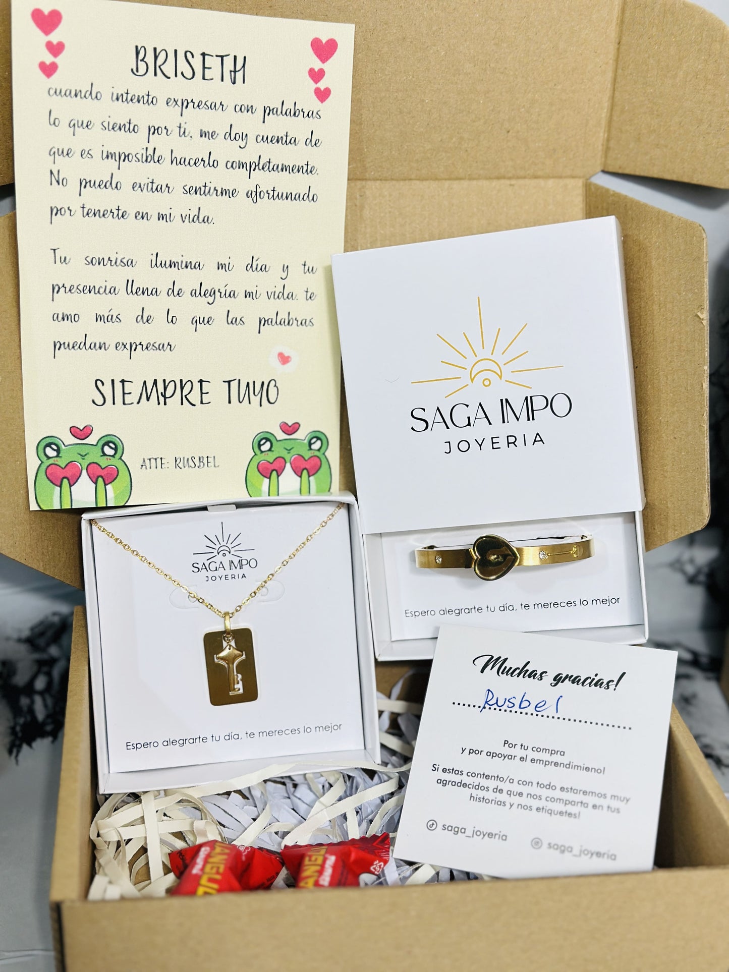 Pulsera infinita + collar con llave 🗝️✨💖